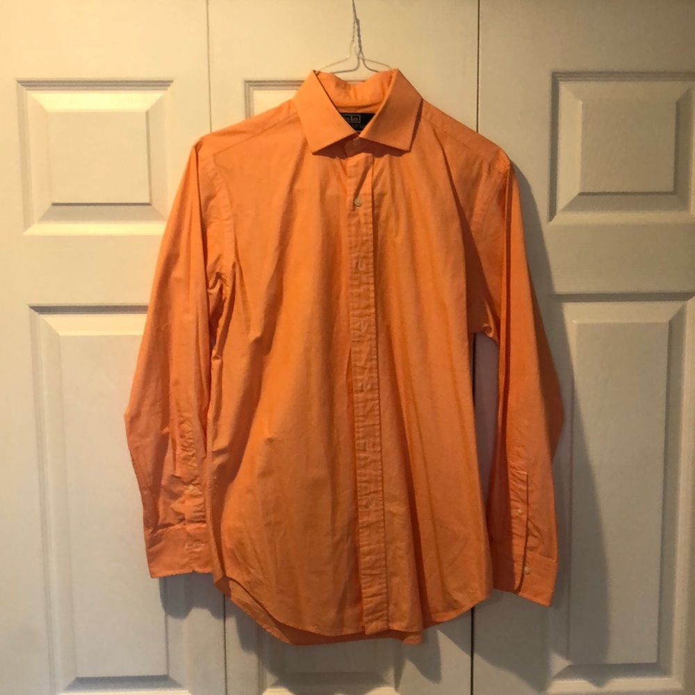 Polo Ralph Lauren Peach Button Down 15 23/33